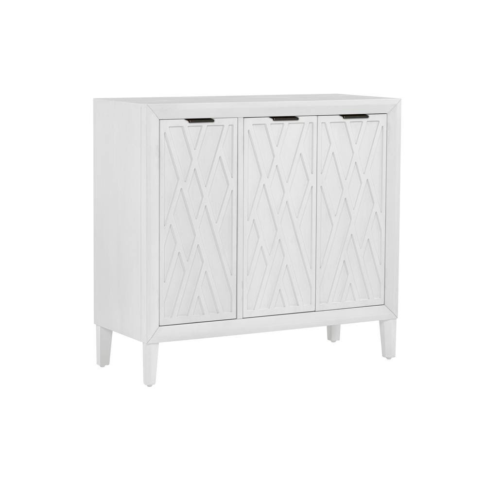 Antique White Accent Console O2730