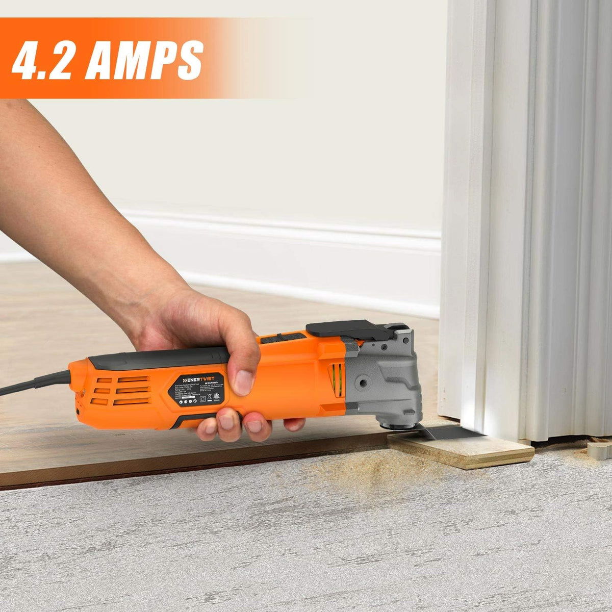 4.2 Amp Oscillating Multitool Kit with 31pcs Saw Accessories and Carrying Bag U820