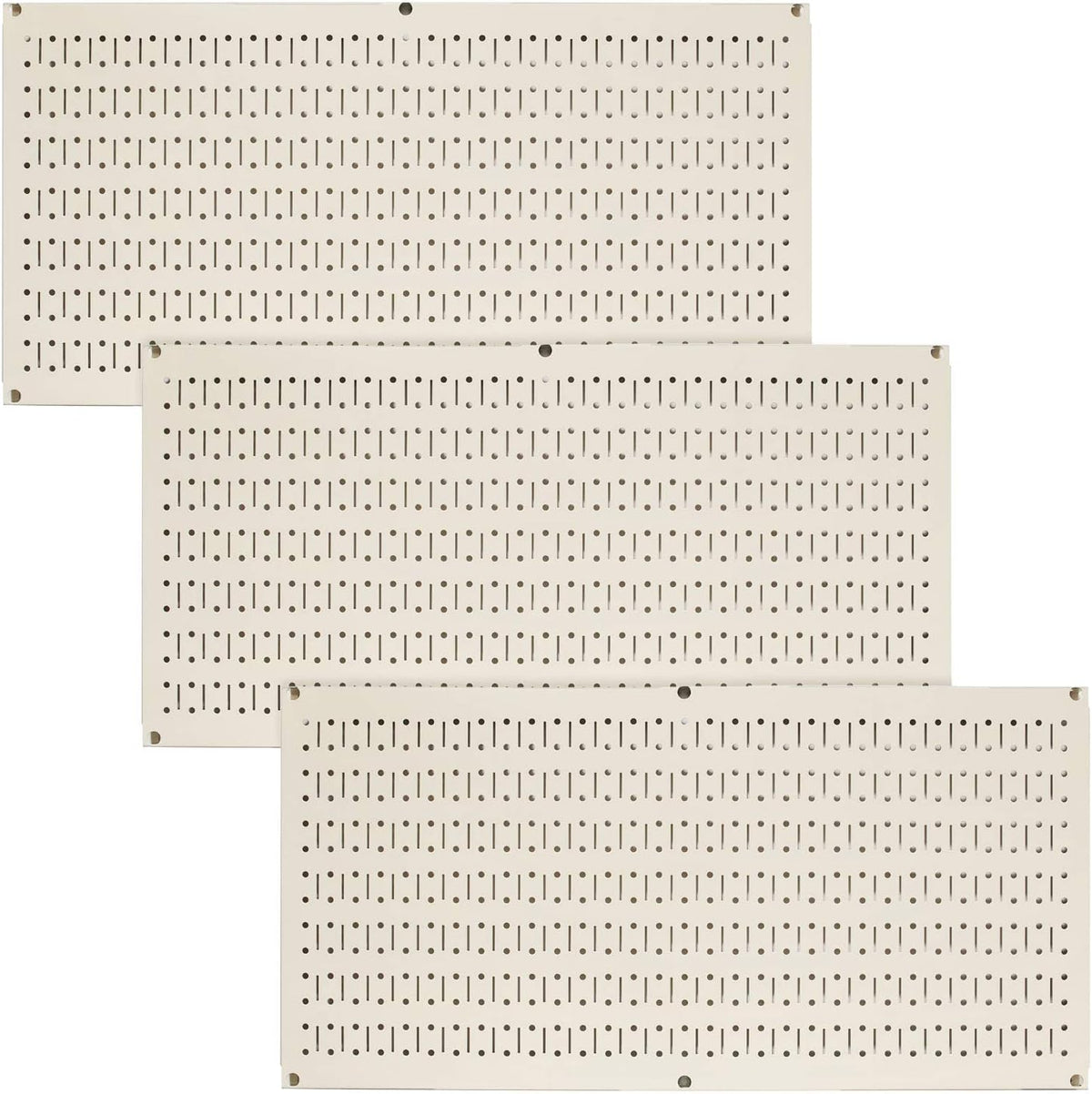 3 Pack Black Metal Pegboards Y788