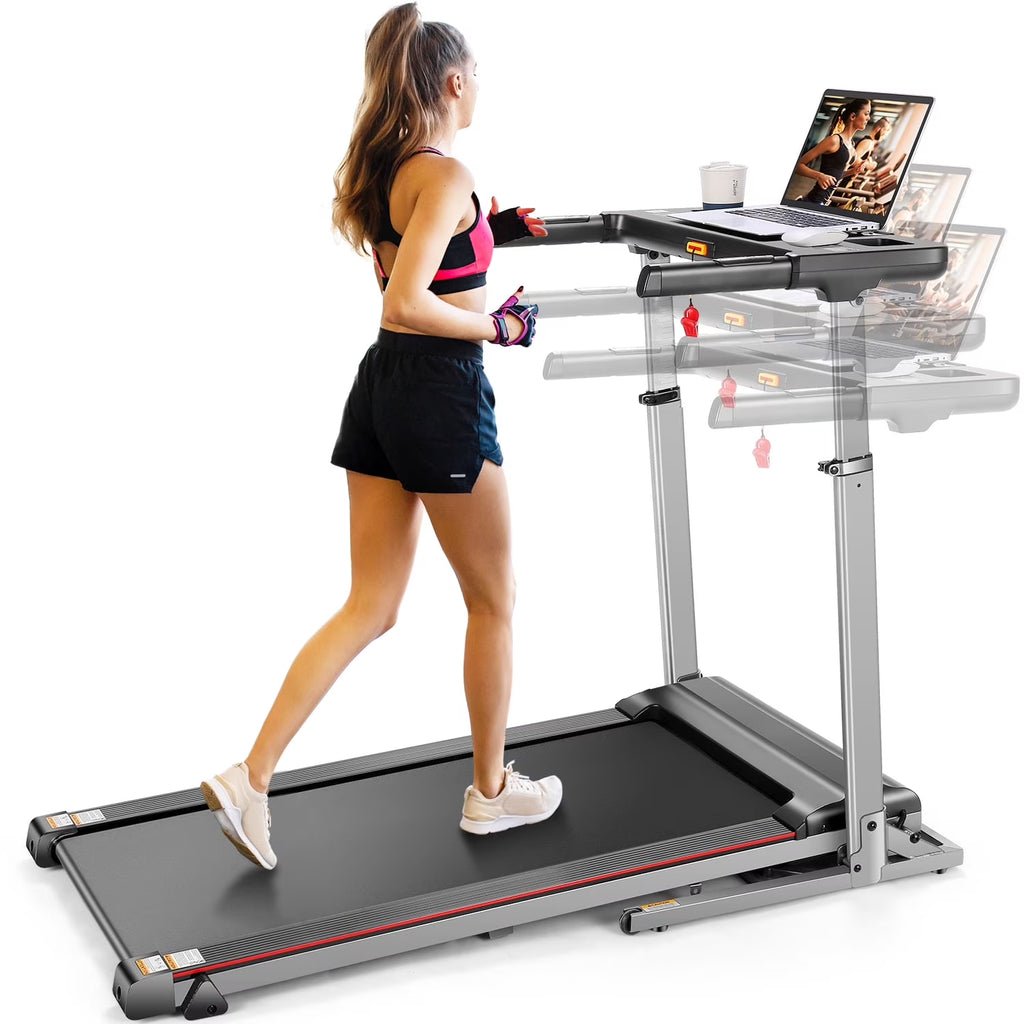 Folding Treadmill with 15-Level Inclines P874595