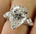 14K White Gold Engagement Ring E7536