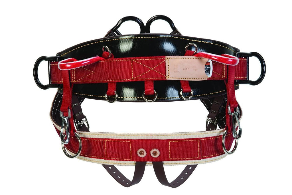 Saddle with Heavy-Duty Coated Webbing Leg Straps B55163