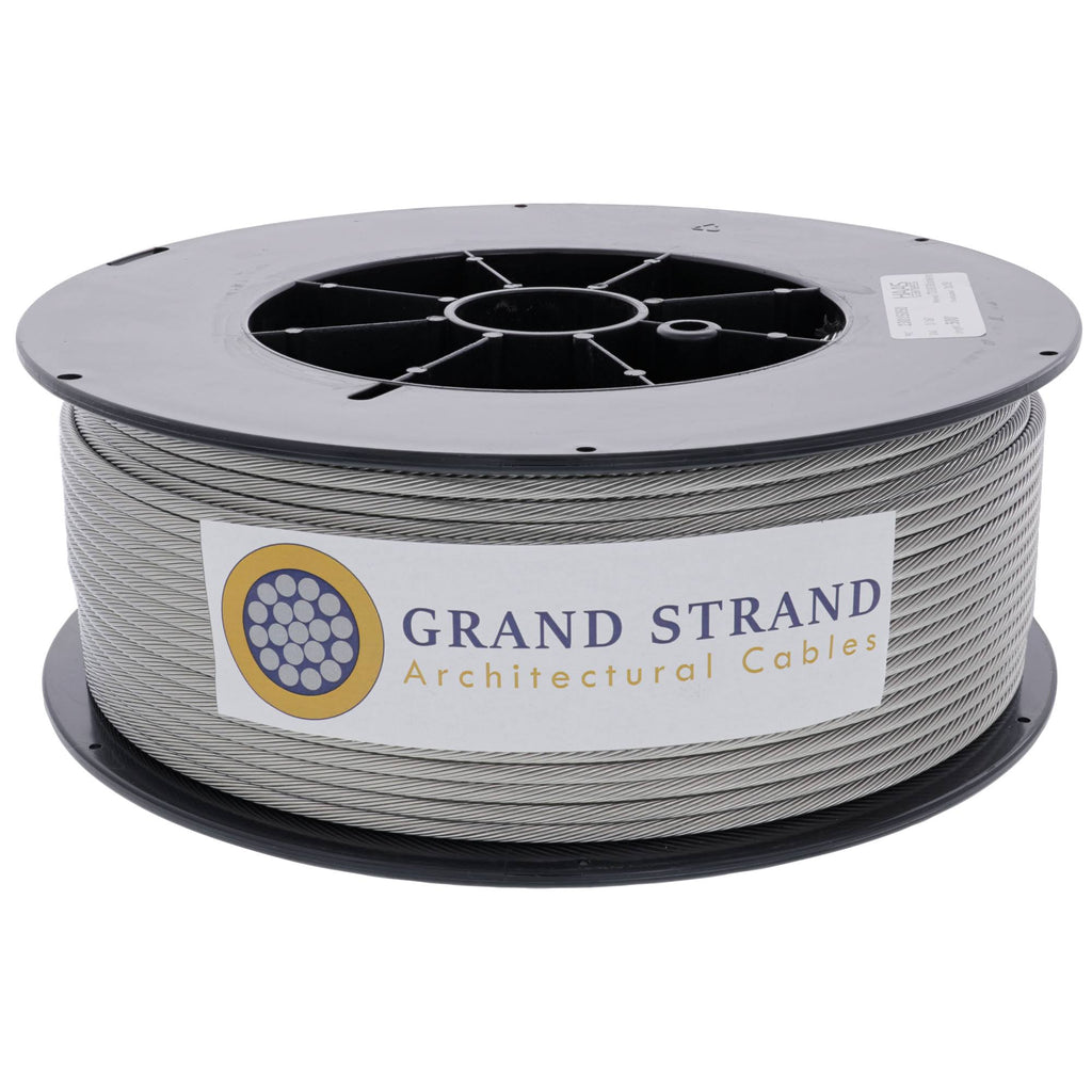 1/8 x 1000&, 1x19, Type 316 Stainless Steel Cable Reel J5198