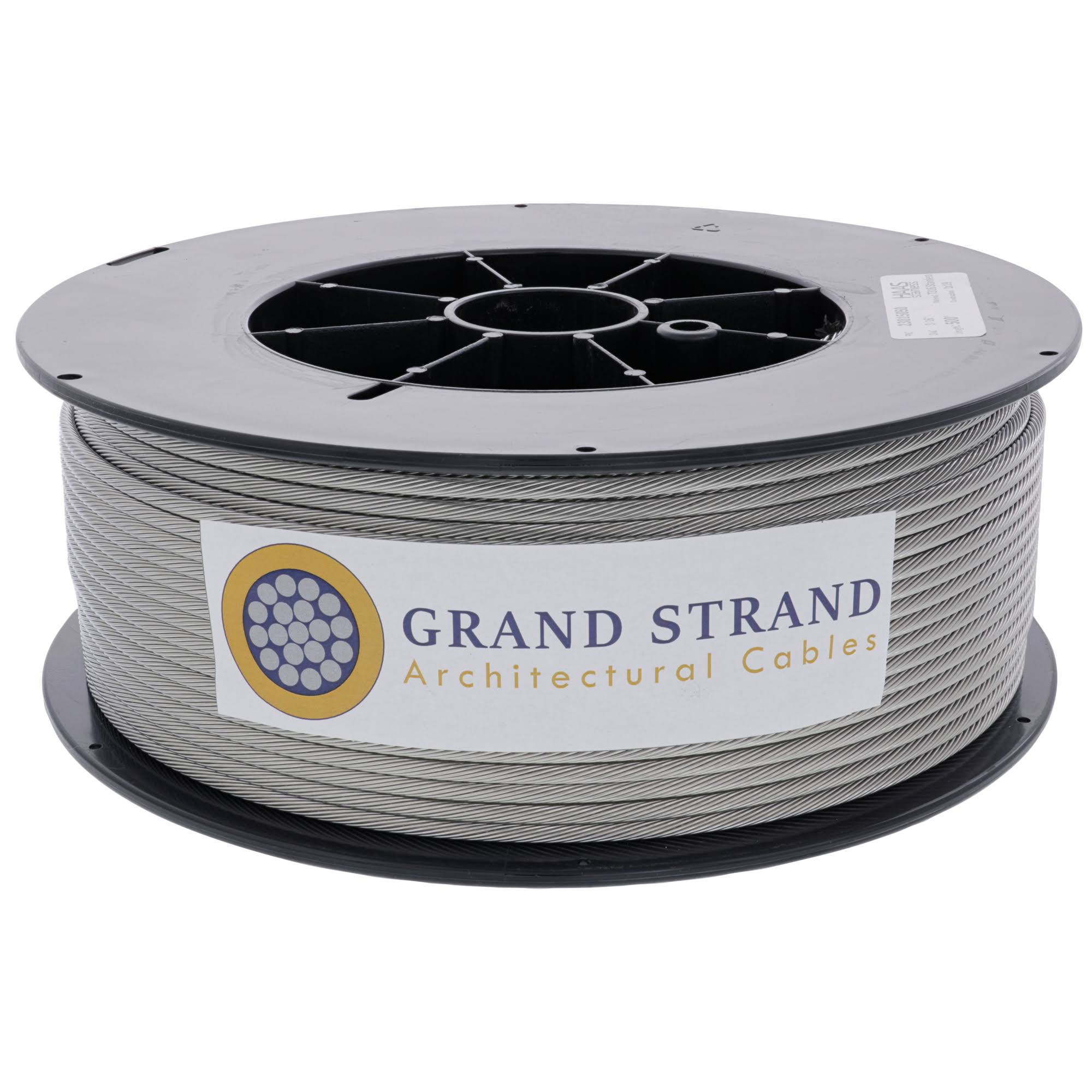 1/8 x 1000&, 1x19, Type 316 Stainless Steel Cable Reel J5198