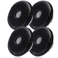 2-Way Speakers with White and Gray Grills C183067