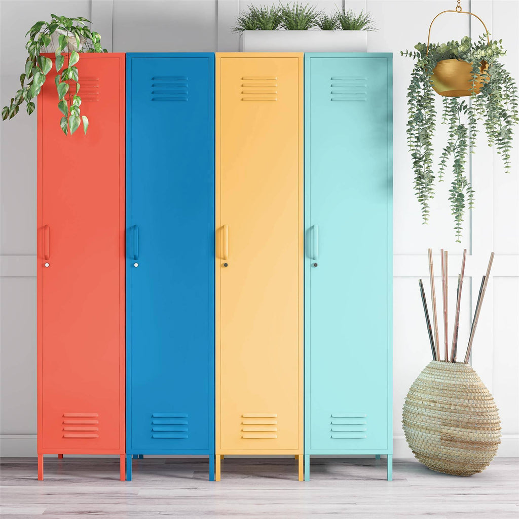 Mint Metal Locker Storage Cabinet F997