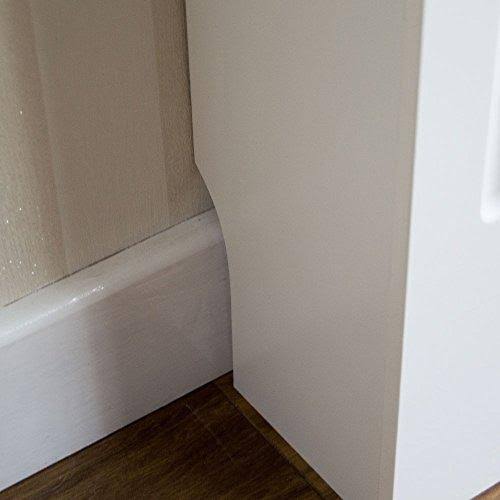 Milton Radiator Cover White Painted MDF Cabinet C36675
