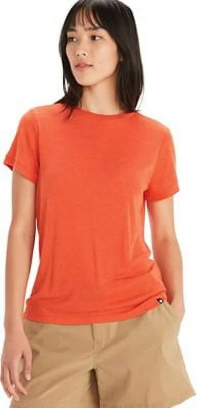 Orange Womens Short-Sleeve T-Shirt Size XL B8910