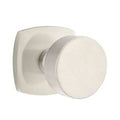 Double Dummy Round Knob in Satin Nickel A394194
