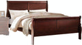 Cherry Wood 5 Drawer Chest Side Table U60424