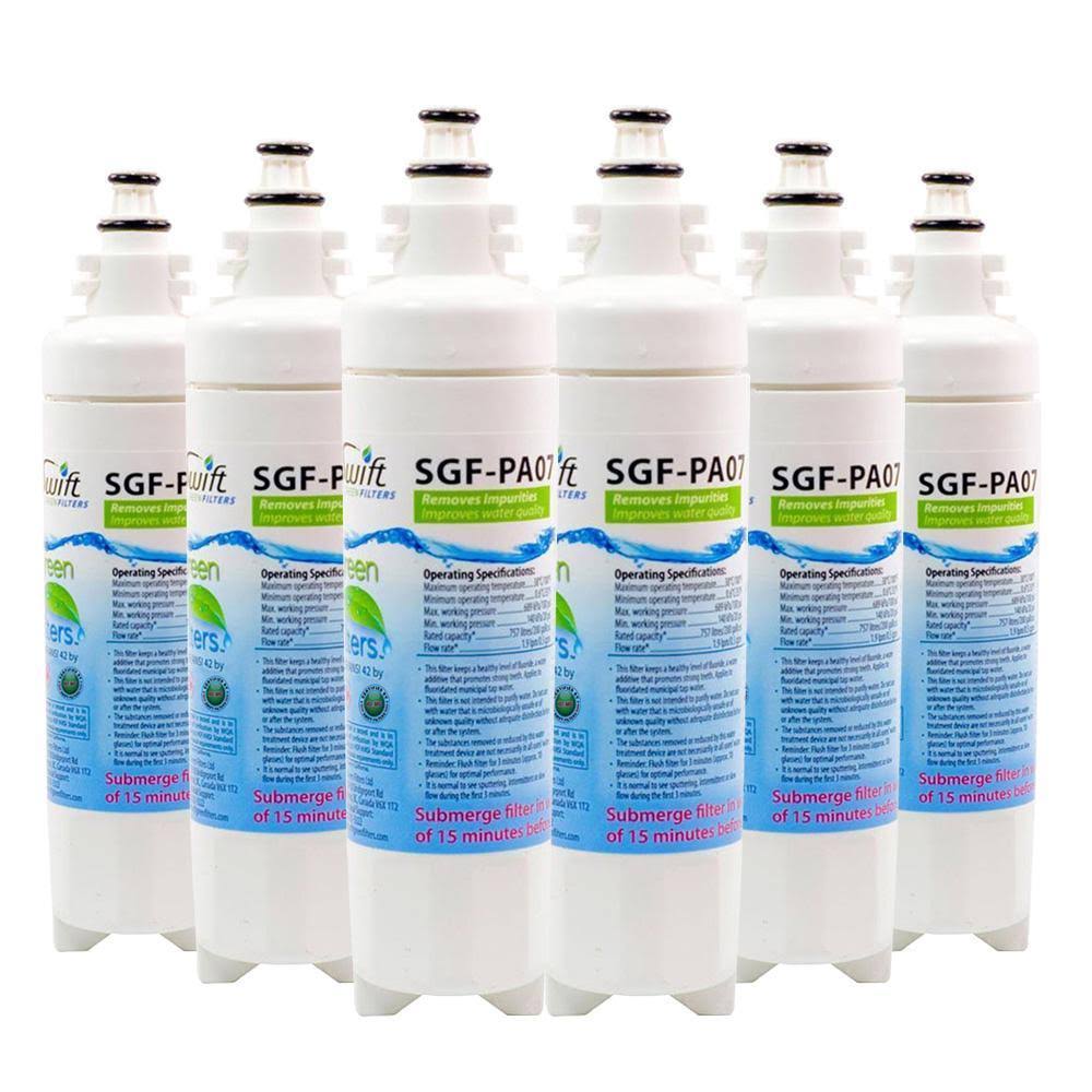 6 Pack Replacement Refrigerator Filter F712