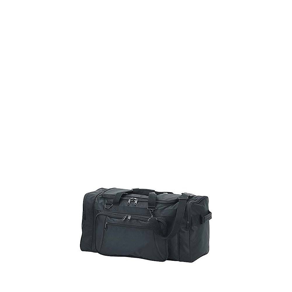 Black Ballistic Nylon Cargo Duffel Z8609