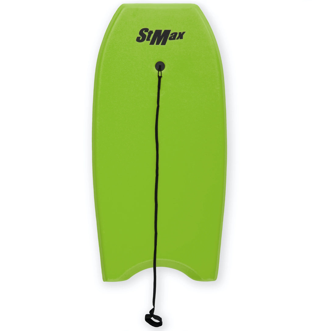 Green 38 Inch EPS Core Bodyboard with Wrist Leash H354