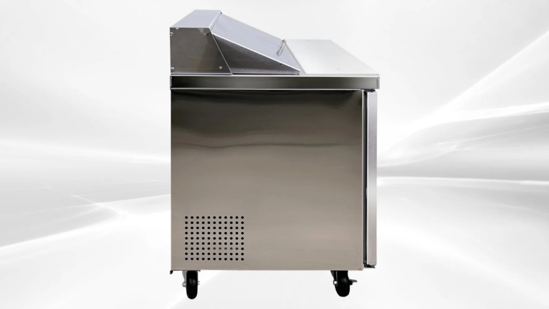 Commercial Mega Food Prep Table Refrigerator Cooler in Stainless Steel T91085