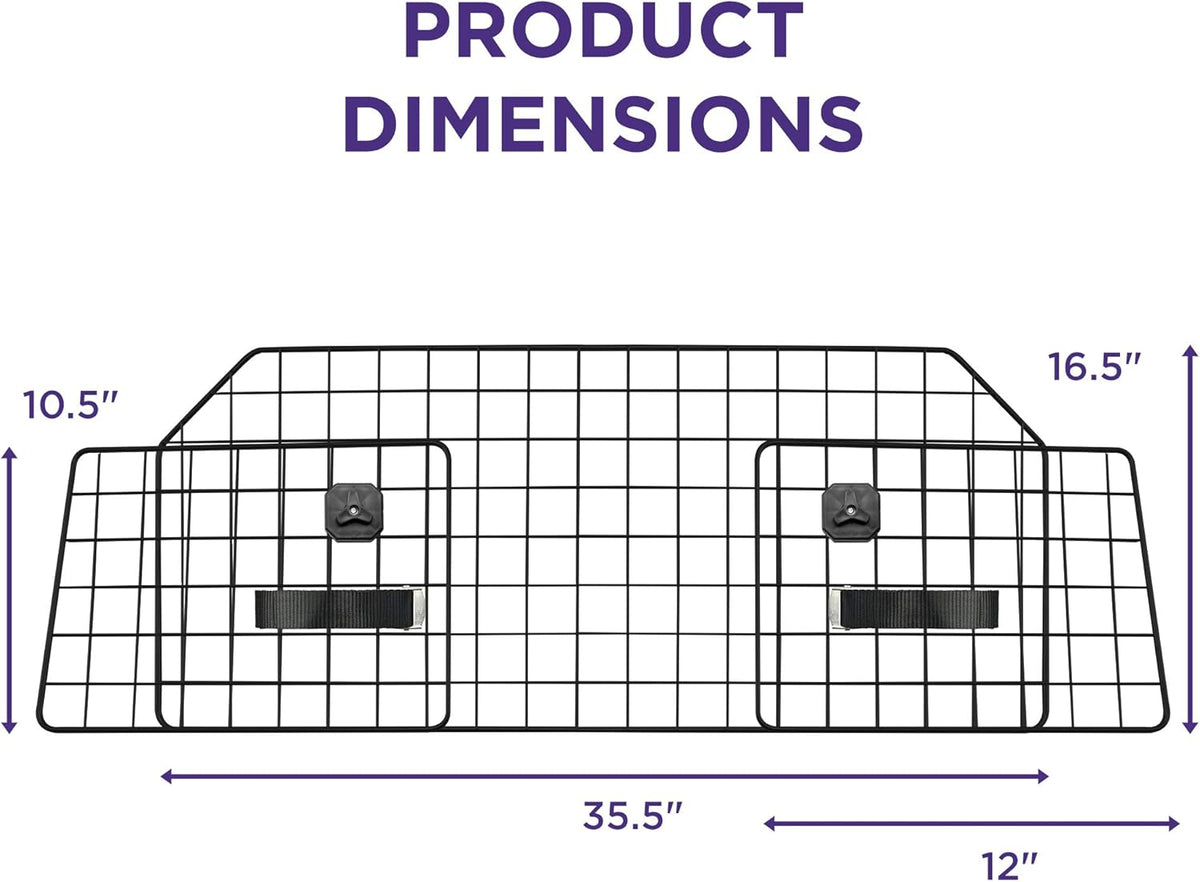 Adjustable Heavy-Duty Wire Mesh Dog Barrier Pack of 2 P539946