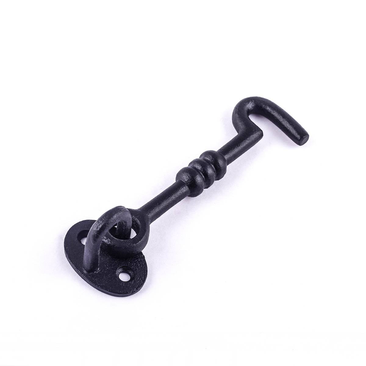 10 Cabin Hook Eye Door Latch Iron A199380
