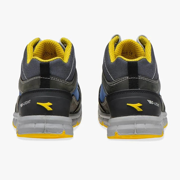 Gray Mid Safety Shoes L499