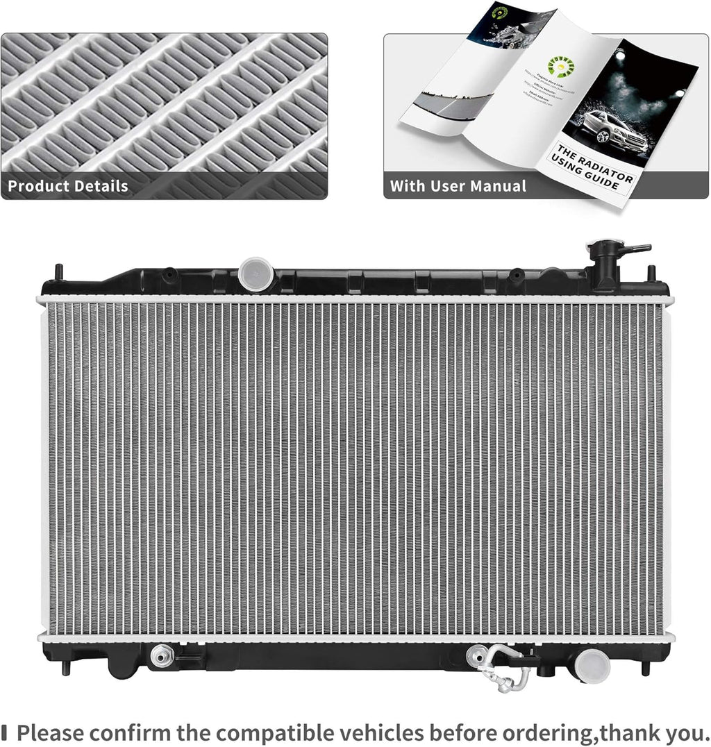 Radiator Compatible with 2002-2006 Altima, 2004-2006 Maxima 3.5L V6 M4739