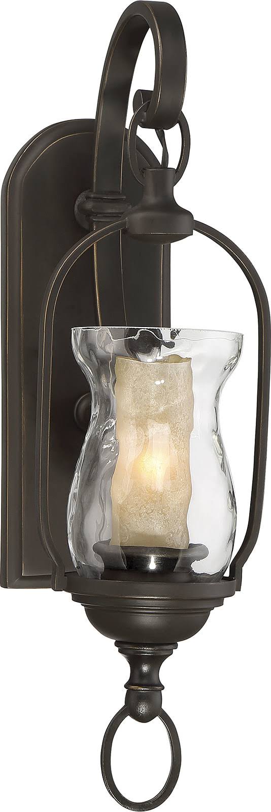 English Bronze 1-Light Sconce L6408