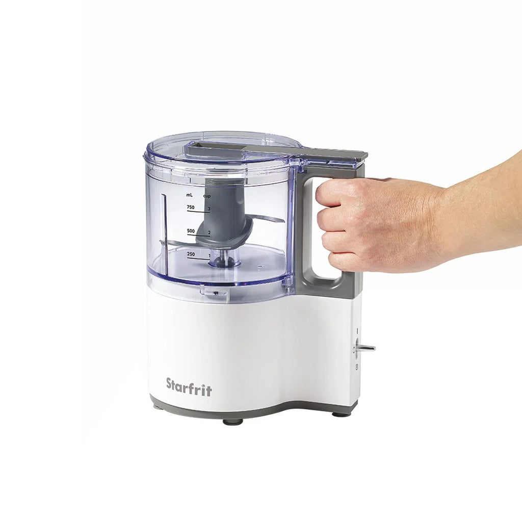 4-Cup 3-Speed Oscillating Food Processor, White J671
