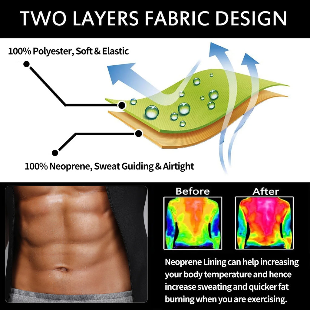 Neoprene Sweat Vest with Adjustable Waist Trimmer Belt T50889