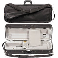 Adjustable Viola Case with Silver Velvet Interior L374