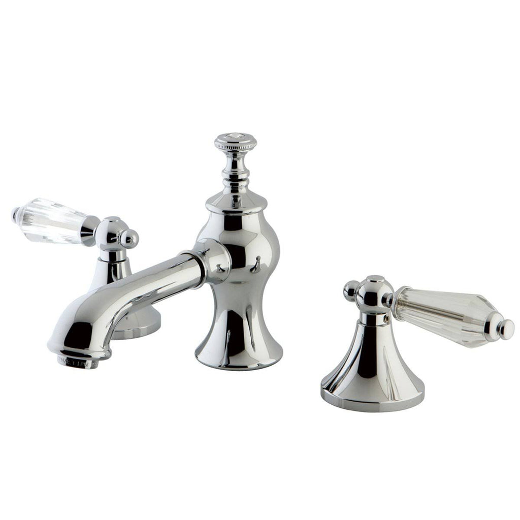 Oil Rubbed Bronze Widespread Lavatory Faucet with Brass Pop-Up R528