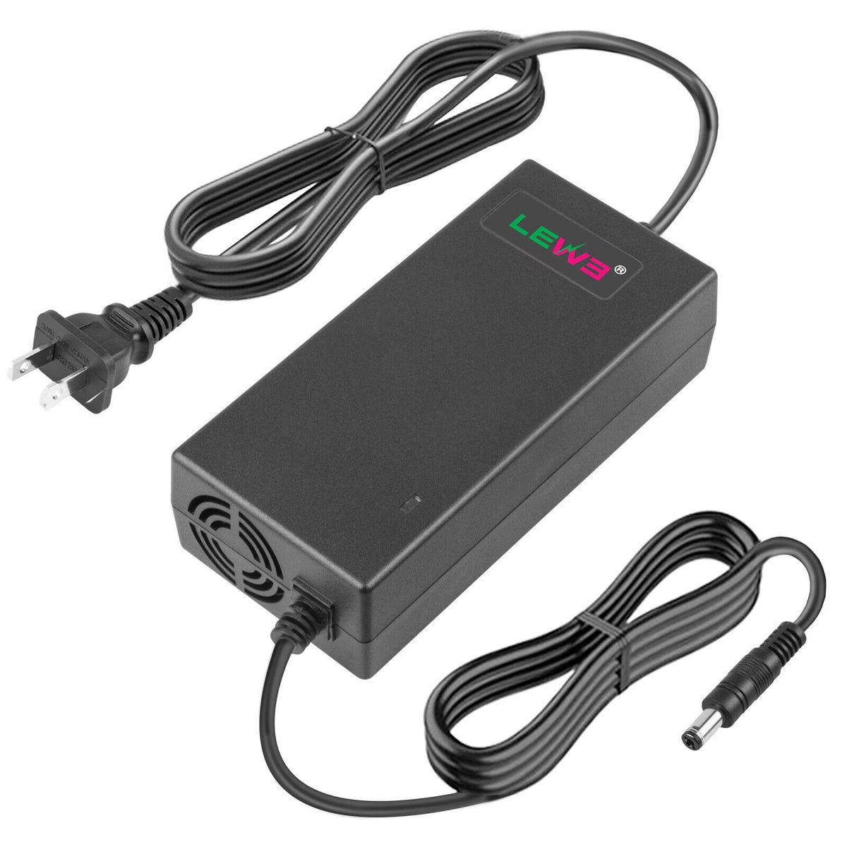54.6V 2A Power Charger for 48V Electric Bicycles E-bike Lithium Battery T992558