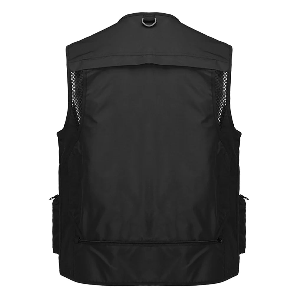 Breathable Multi Pockets Mesh Fishing Photography Vest V459