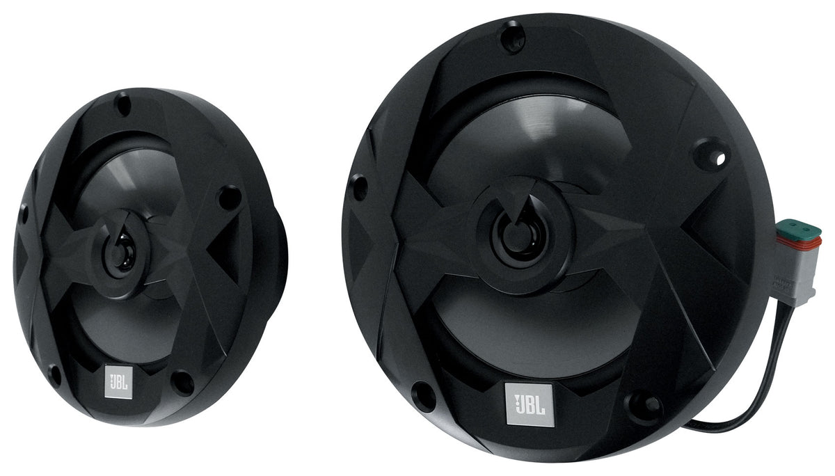 Black 6.5" Marine Boat Wakeboard Tower Speakers U852779
