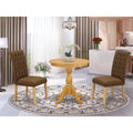 Oak 3-piece Wood Dining Room Set P829