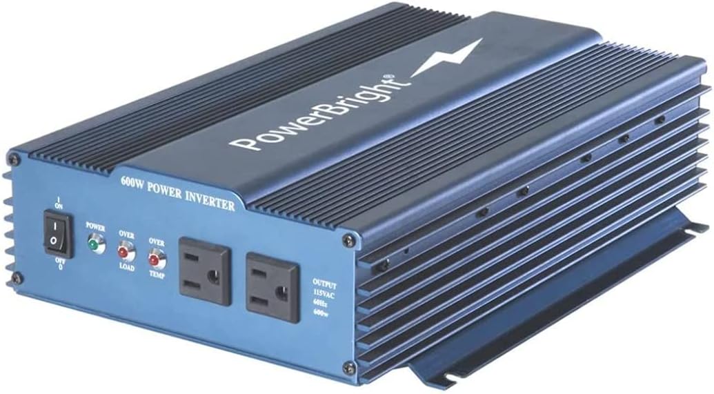 24 Volt 600 Watt Pure Sine Power Inverter J205