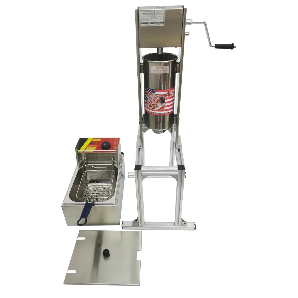 5L Vertical Manual Churrera with Deep 6L Fryer V134690