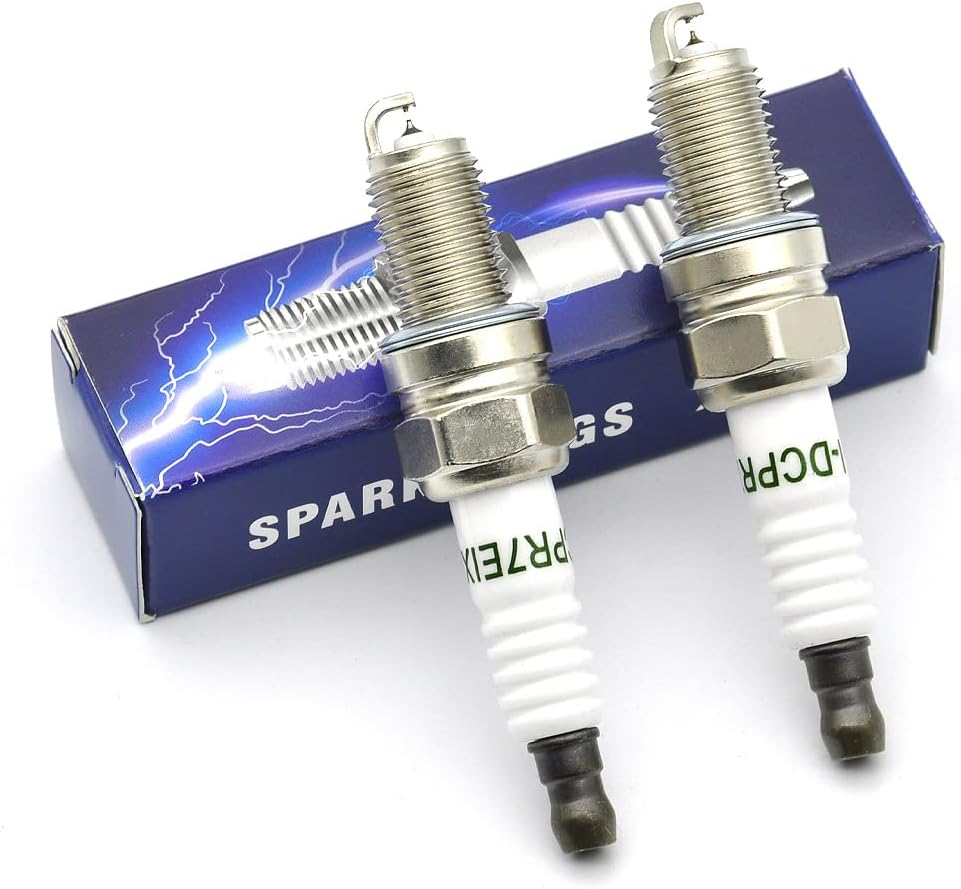 2Pcs Double Iridium IX Spark Plugs DCPR7EIX Pack of 2 U685