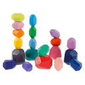 Kids Wooden Balancing Stone Stacking Building Block Toy S612456