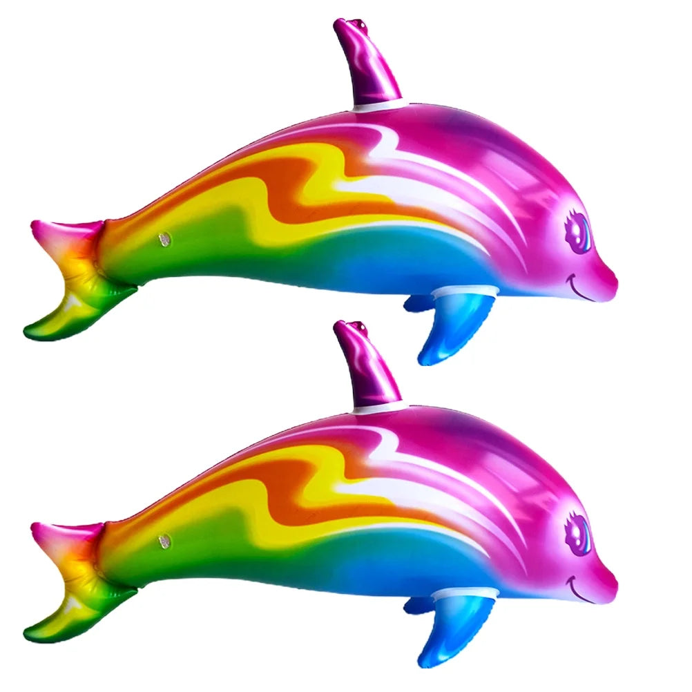 2pcs Big Inflatable Dolphin Toys N727