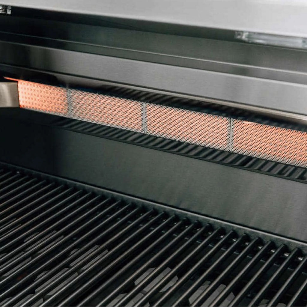 30-Inch 2-Burner Built-In Natural Gas Grill With Stainless Steel Burners & Rotisserie I65160