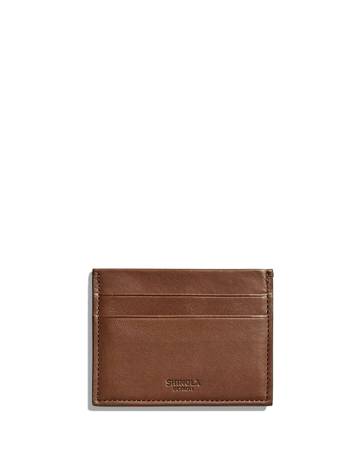 Brown Leather Card Case F69785