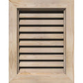 22-in W x 32-in H Vertical Gable Vent, Unfinished, Smooth Pine K470