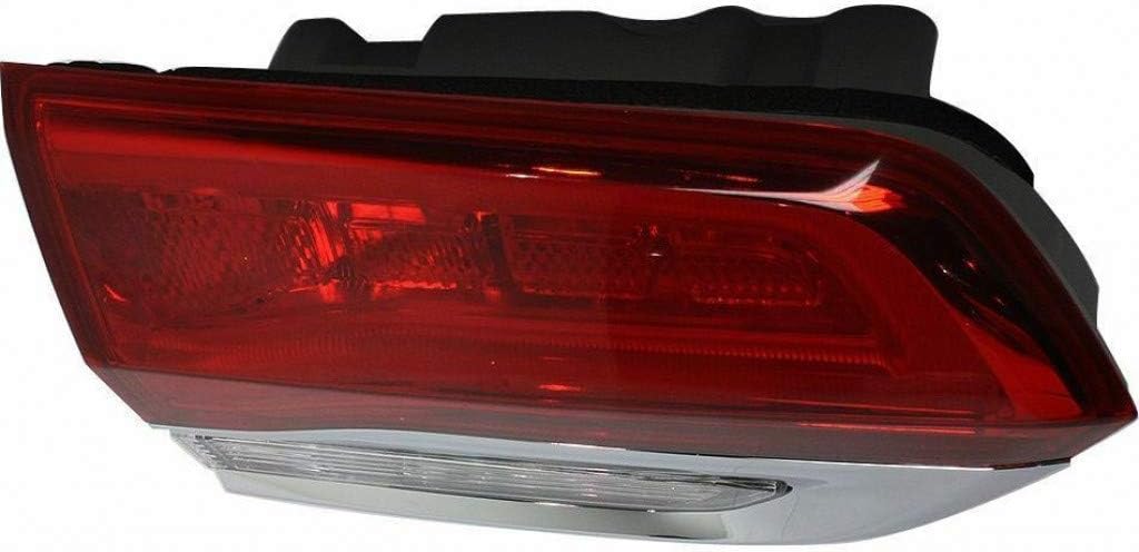 Chrome Tail Light Assembly Pair for Jeep Grand Cherokee 2014-2017 V50675