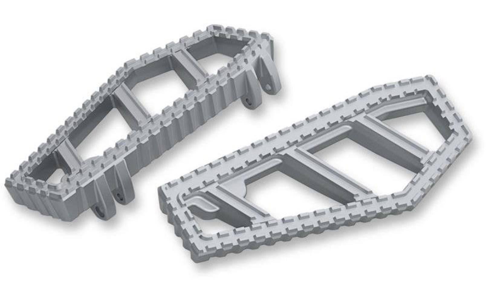 Bead-Blasted Silver Driver Floorboards X734