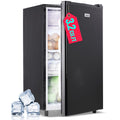 Black Compact Mini Fridge with Freezer W74527