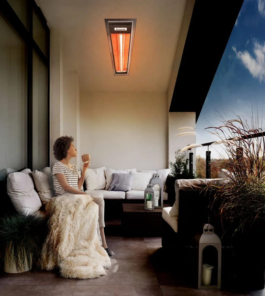 4000 Watt Electric Infrared Dual Element Wall Mount Heater A127