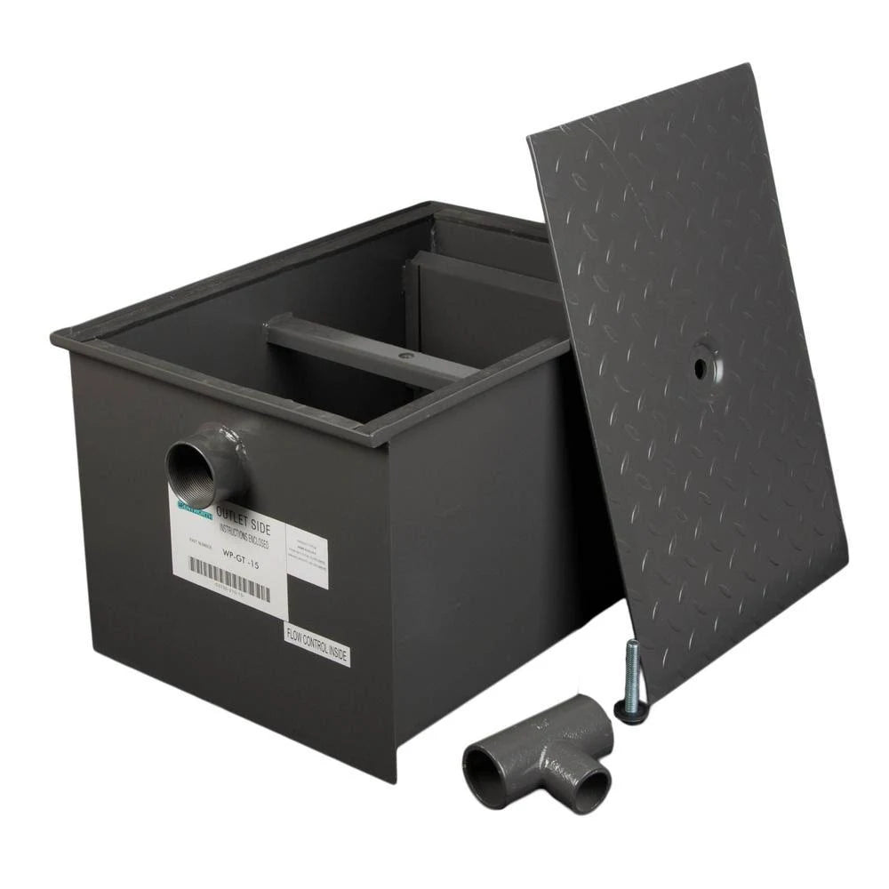 30 lbs. 15 GPM Grease Trap B806