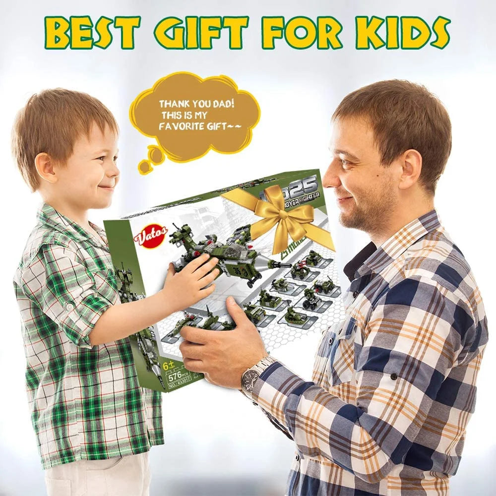 576 PCS 25-in-1 STEM Building Blocks Kits K345155