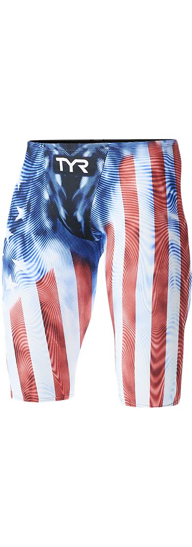 TYR Men's Venzo Genesis USA Jammer Tech Suit U787