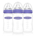 8 Ounces Baby Bottles with 3 Medium Flow Nipples S3351