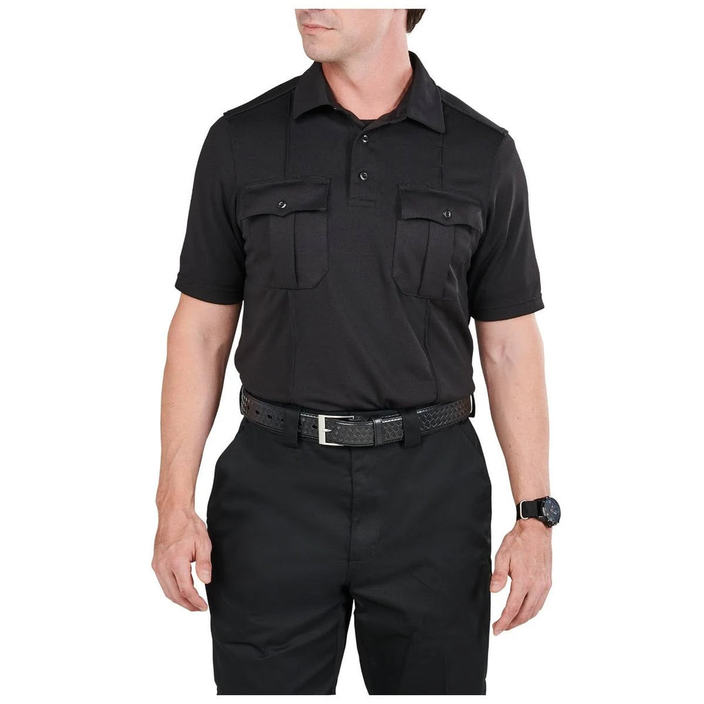 Black Short Sleeve Polo K794639