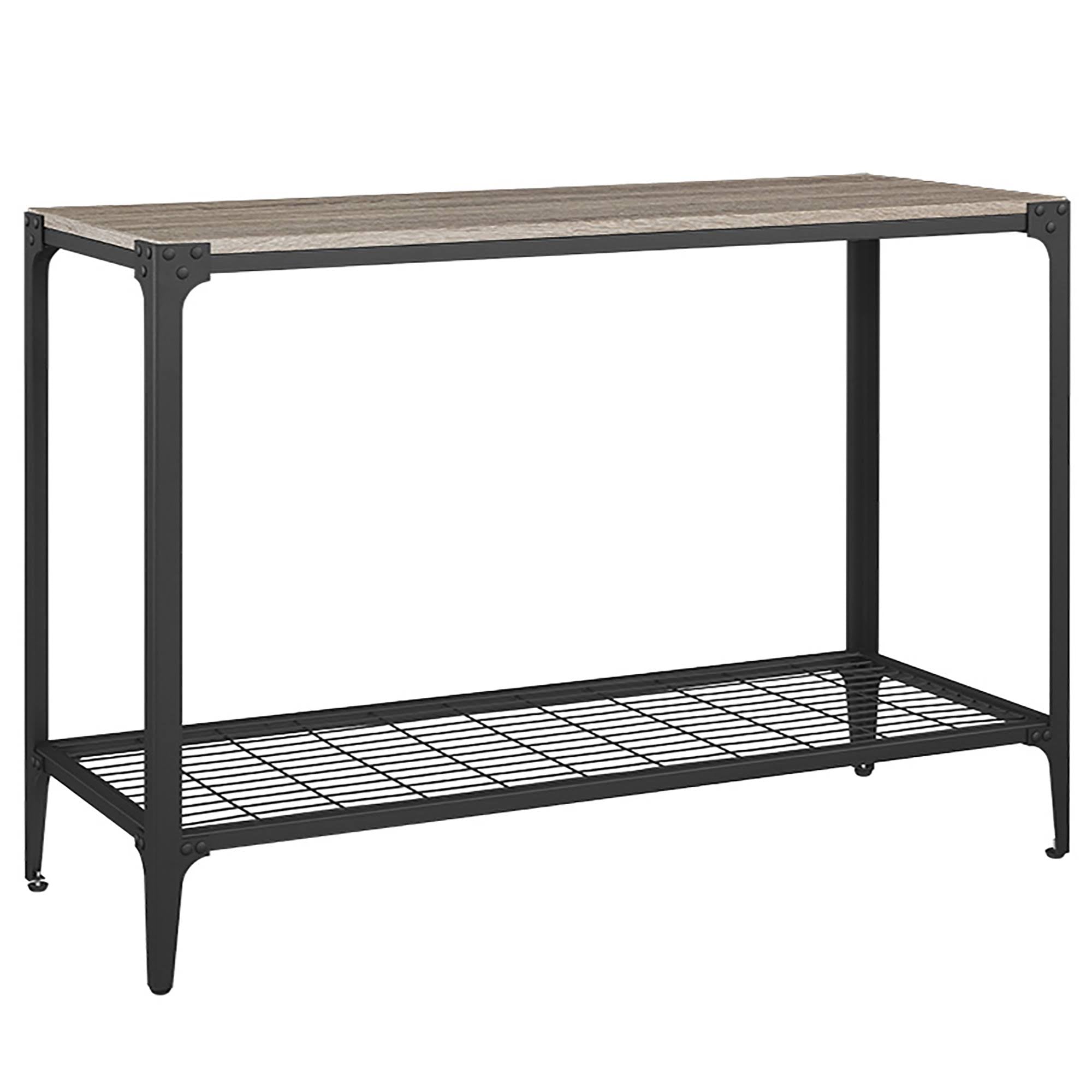 Rustic Wood Sofa Entry Table M364