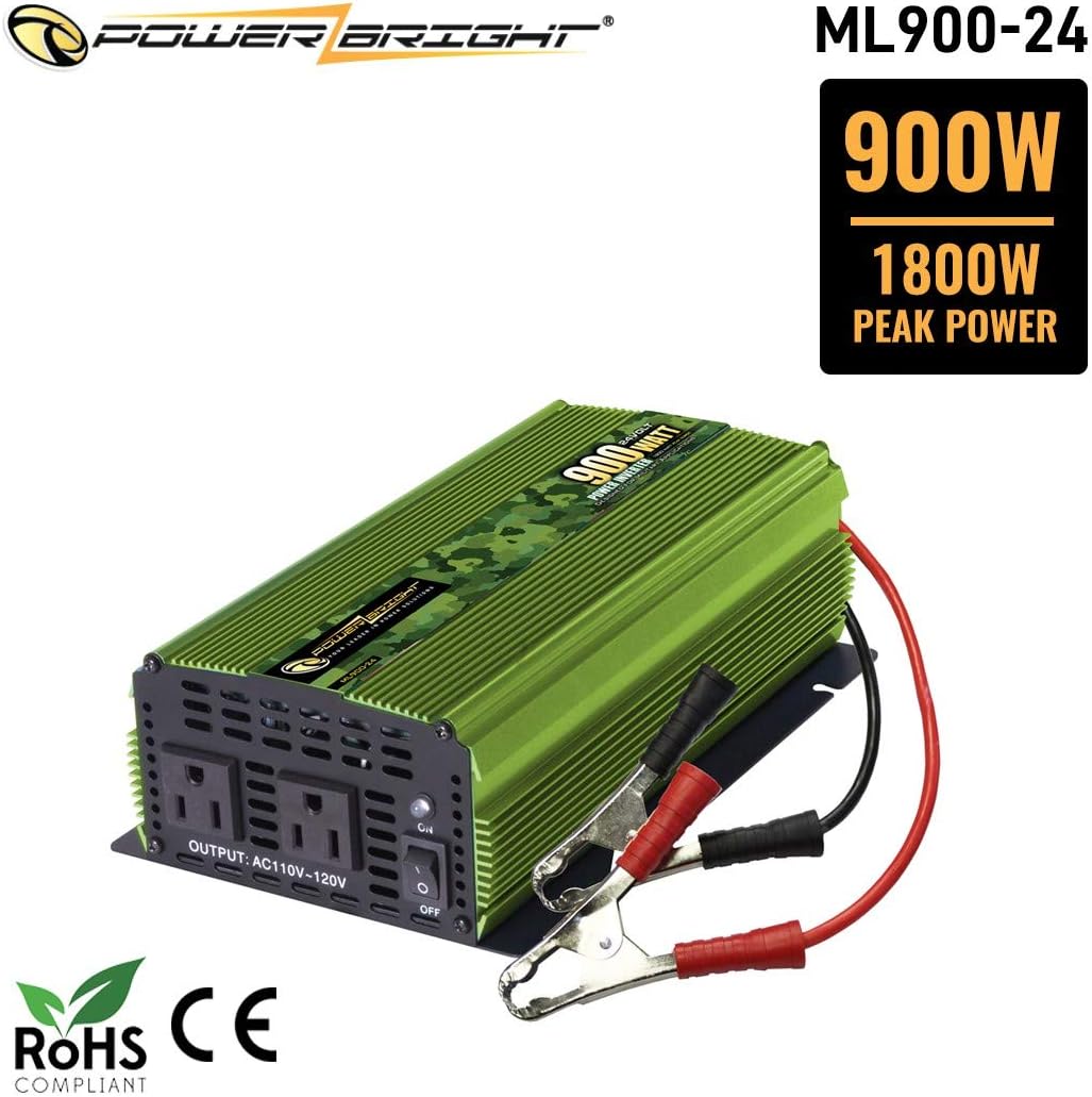 900 Watt 24V Modified Sine Wave Power Inverter B369510